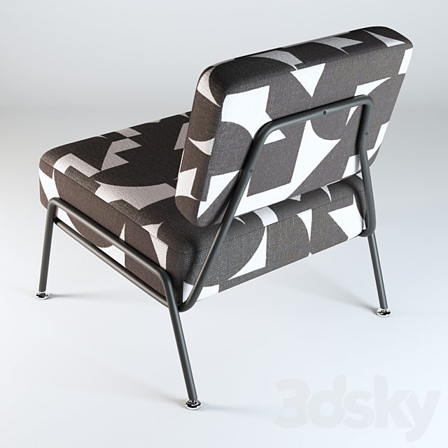 Knox accent armchair By Made Chair 3D Models
