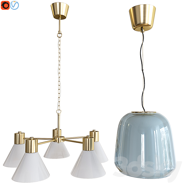 IKEA FLUGBO. IKEA EVEDAL - Pendant 