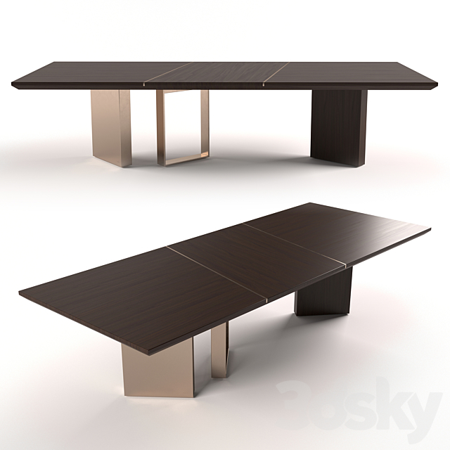 3d models Table  Morris Table  Fendi Casa 