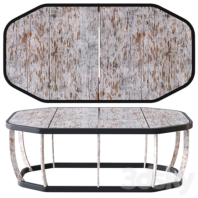 Ethimo SWING Coffee table Table 3D Models