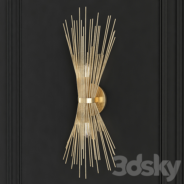 3d Models Wall Light Kelly Wearstler Strada Small Sconce See More By Visual Comfort