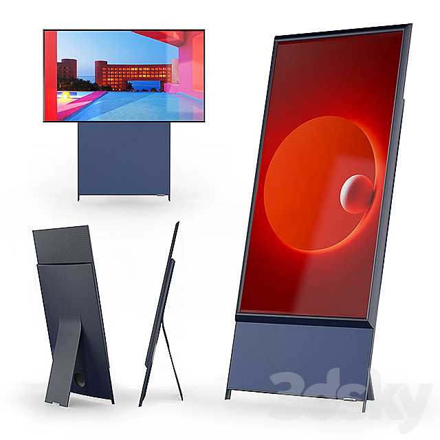 rotary tv samsung 43 qled the sero 2020