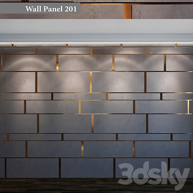 3d Models Other Decorative Objects Wall Panel 201