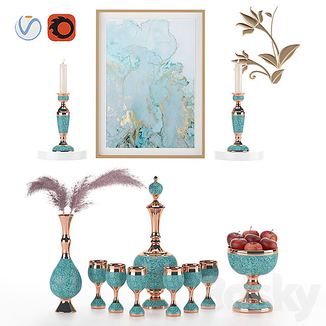 
                                                                                                            Turquoise Decorative Accessories
                                                    