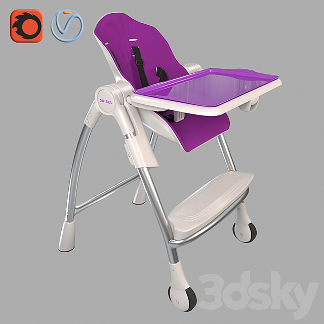 oribel cocoon high chair buy buy baby