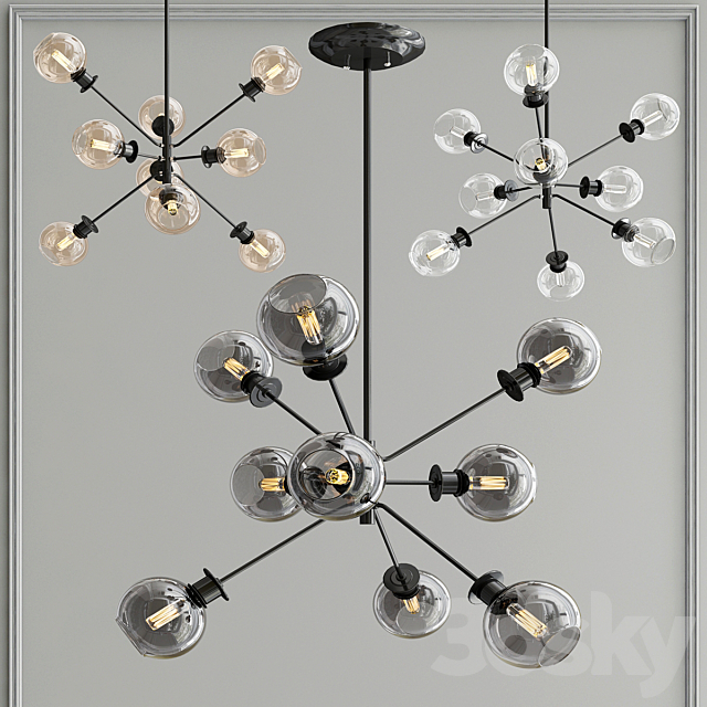 3d Models Pendant Light Atom - Atom Pendant Light 3d Models Pendant Light Atom - Atom Pendant Light