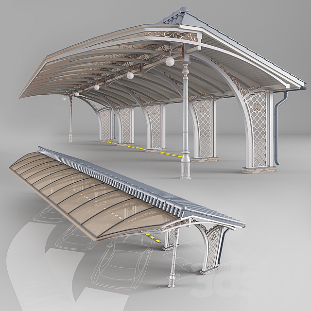 3d Models Other Carport
