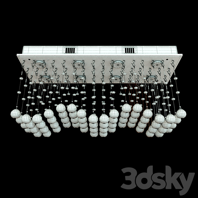 3d Models Pendant Light Chingford 8 Light Unique Chandelier