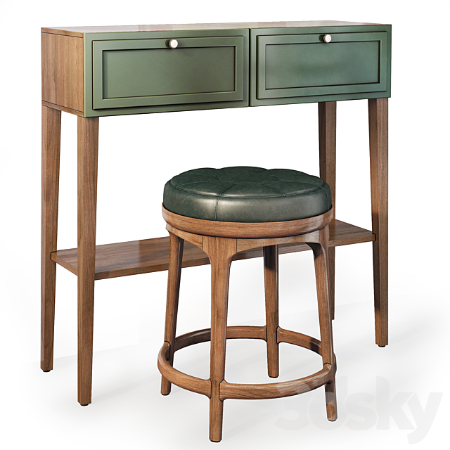 3d Models Dressing Table Dressing Table Console Andersen Dressing Table Console By Etg Home