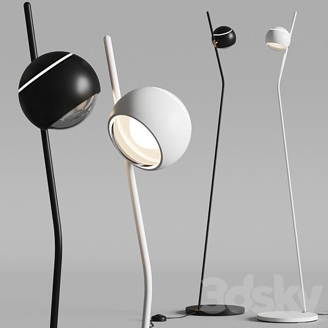 3d Models Floor Lamp Rossini Illuminazione Igloo Floor Lamps