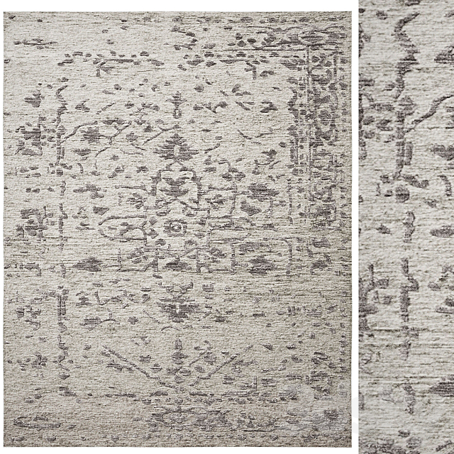 Savoy Braided & HandKnotted Rug Carpets 3D Models