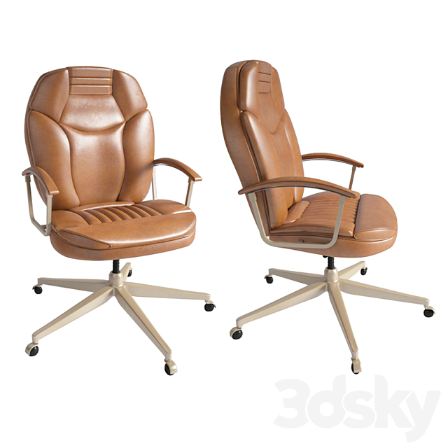 Office Chair Arm 3d Models, Beige Leather Office Chair Uk