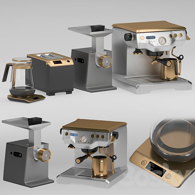 3d models: Kitchen appliance - Electro Kitchen Furniture BORK
