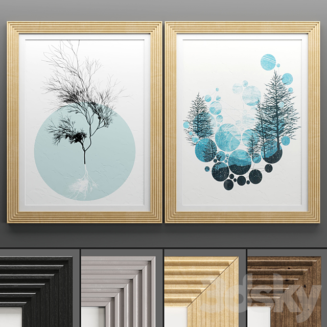 Download 3d Models Frame Art Frame 607