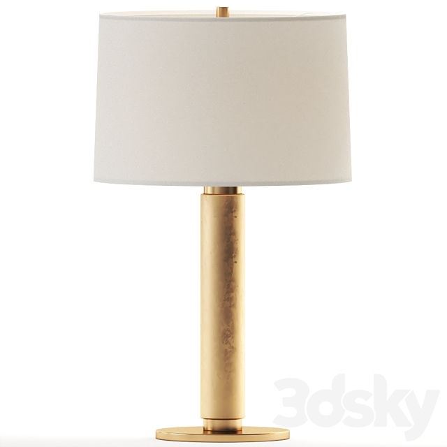 Barrett Knurled By Visual Comfort, Hudson Valley Laurel Table Lamp