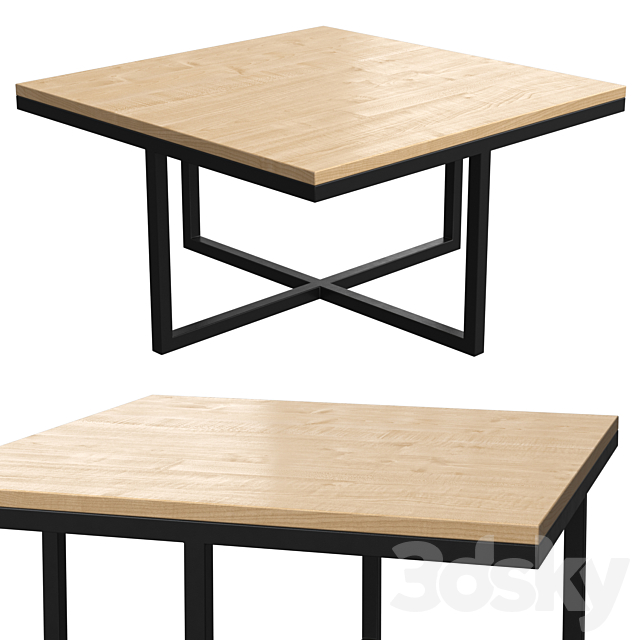 Coffee Table Steploft Cof Tab 102, Loft Style Coffee Table