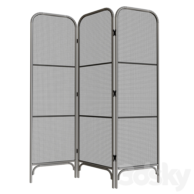 Ria Room Divider Screen Urban Outfitters Other 3D Models