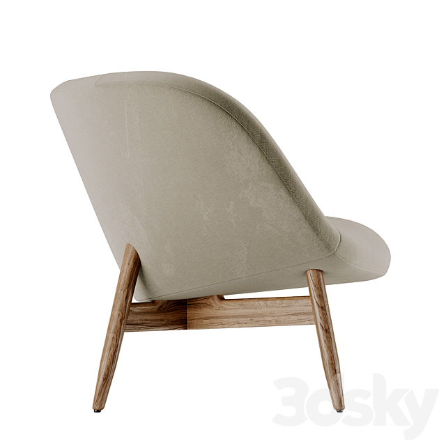3d models: Arm chair - KEILHAUER - Opt lounge chair