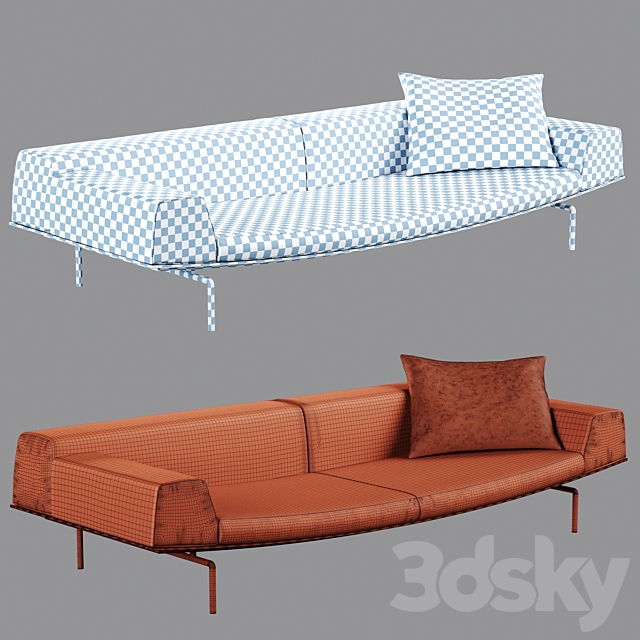 3d Models Sofa Living Divani Sumo Sofa