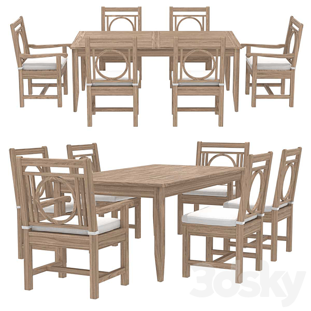 Restoration Hardware Leagrave Table And, Restoration Hardware Table Chairs