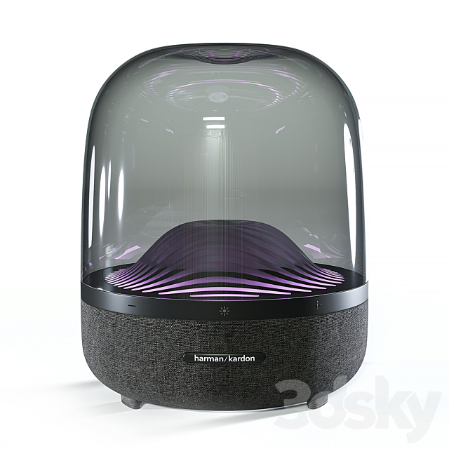speaker Harman Kardon Aura Studio 3 - Audio tech - 3D Models