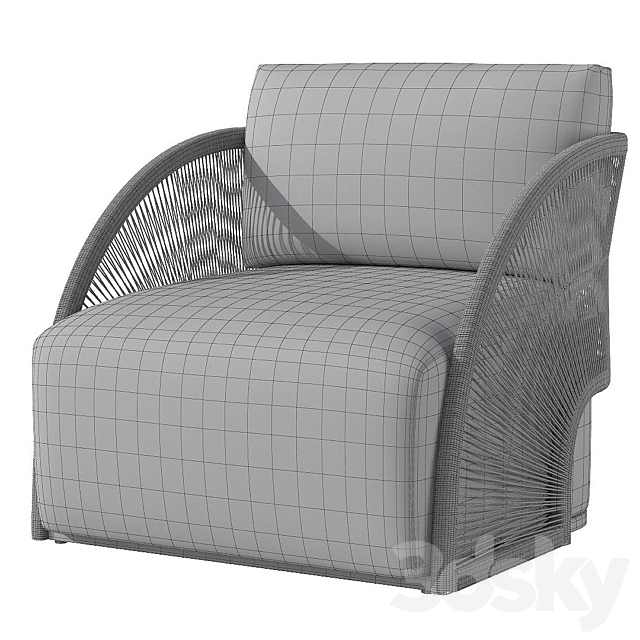 Outdoor Armchair Pavona Lounge Chair Restoration Hardware 2021 Arm