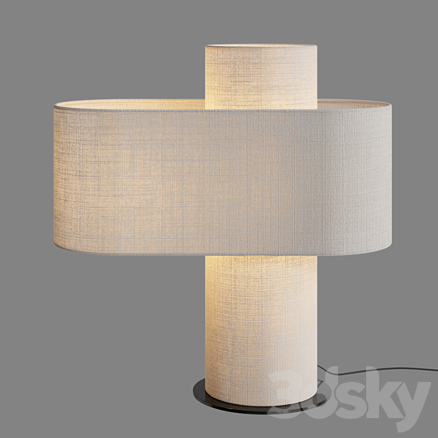 CRATE & BARREL Heron Glowing Table Lamp Table lamp 3D Models
