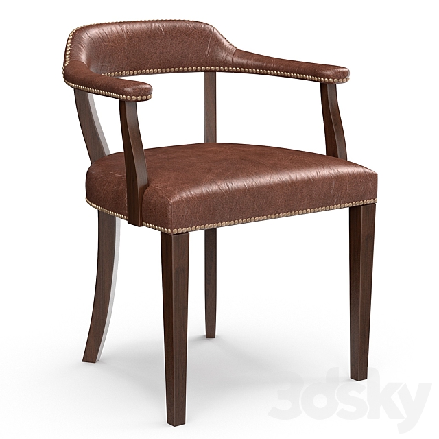 Rupert Bevan Croft leather chair Chair 3D Models