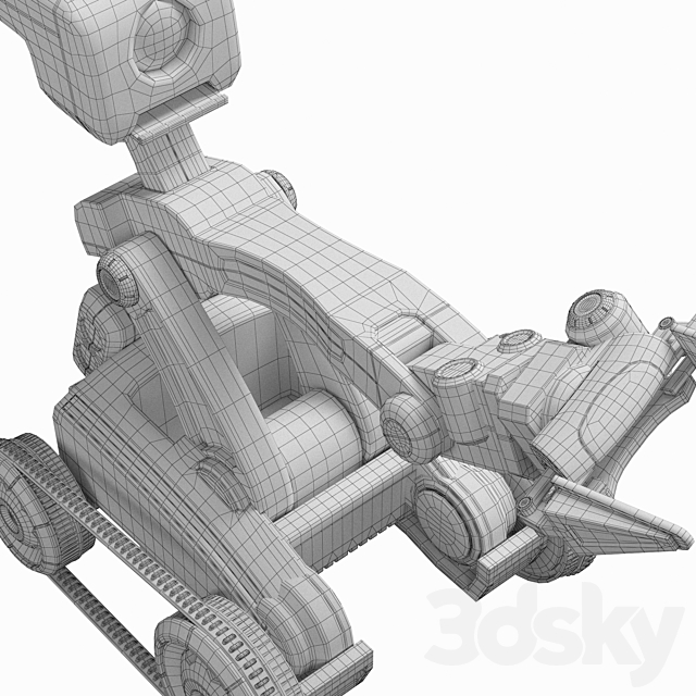Interactive robot Sky Viper Mebo 2.0 Toy 3D Models