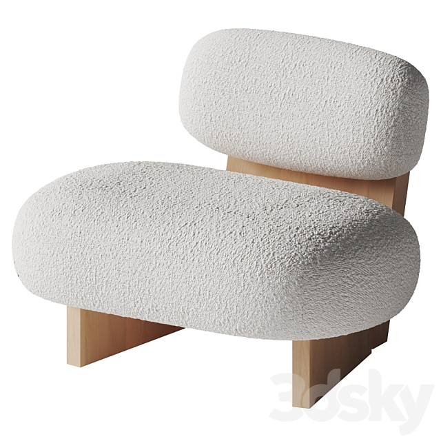 Jia Chair Atelier De Troupe Arm Chair 3d Models
