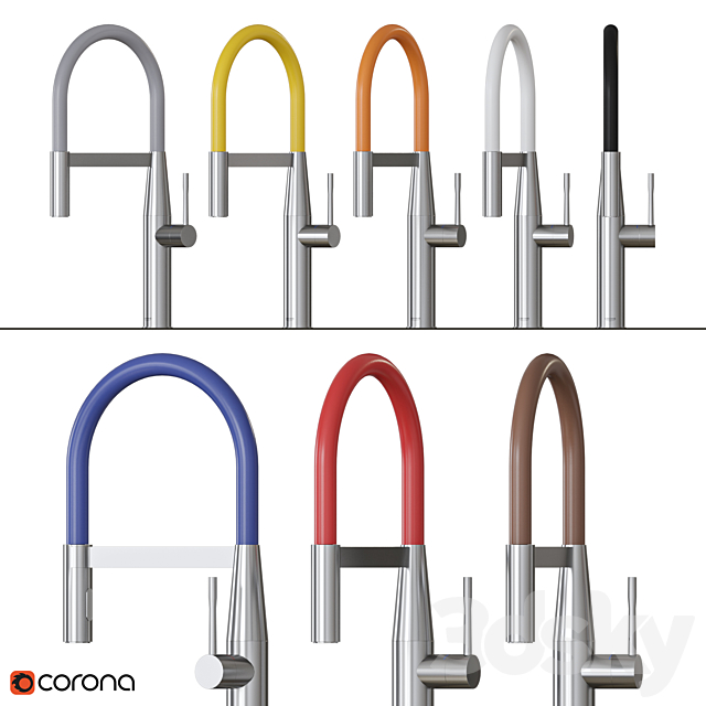 GROHE Essence | Kitchen faucet - Faucet - 3D Models