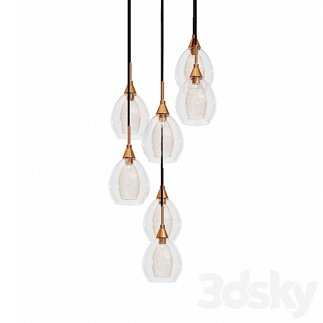 Light Ceiling Fitting Copper - Pendant 