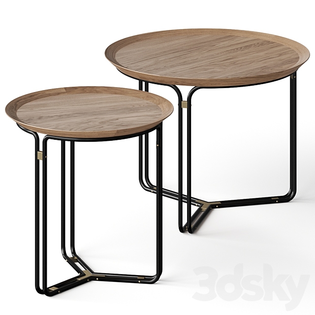 Stellar Works QT Coffee Table Table 3D Models