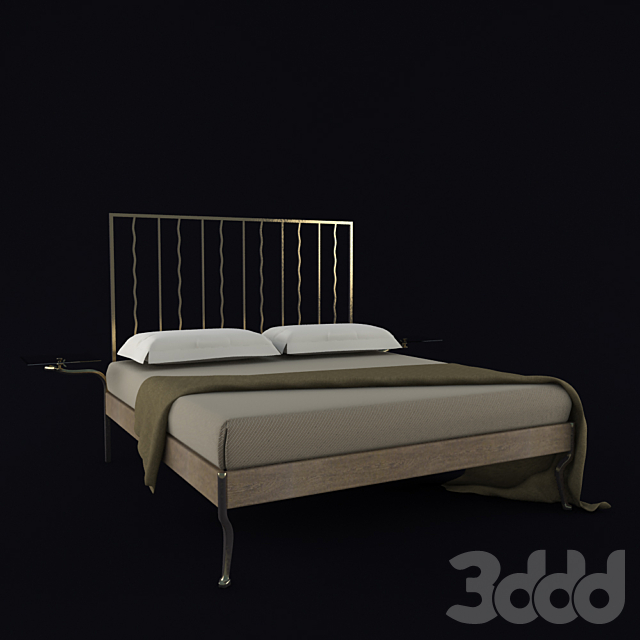 3d Modeli Krovati Kovanaya Mebel Pr O Italiya