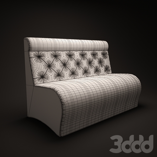 Диван в ресторан - Диваны - 3D Модель