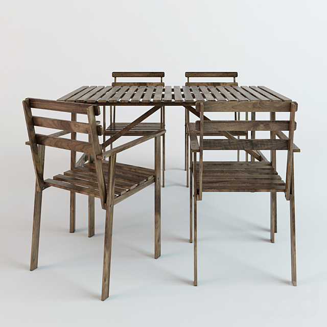 Tree house chair table radio. АСКХОЛЬМЕН стол ikea 3д модель. Ikea АСКХОЛЬМЕН модель про100. Ikea комплект мебели садовой ASKHOLMEN (091.835.28). Комплект складной стол и 1 стул АСКХОЛЬМЕН.