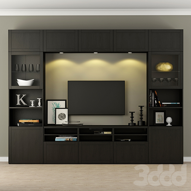 3d modeli tv stenka shkaf dlya tv