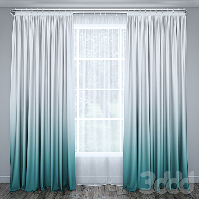 3d modeli shtory shtora gradient