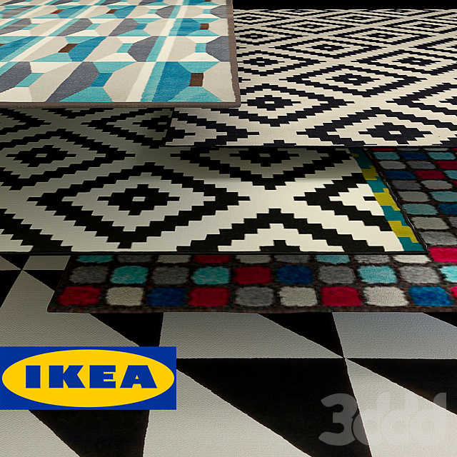 3d Modeli Kovry Ikea Rugs