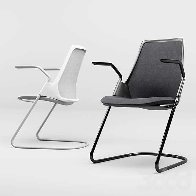 Sayl Side Chair - Стулья - 3D Модель