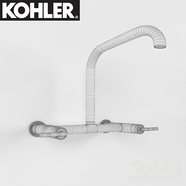 3d модели: Смеситель - Kohler faucet