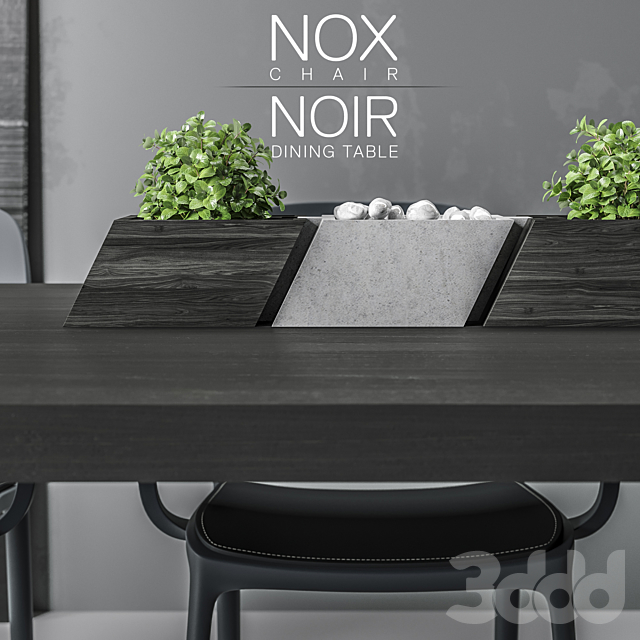 
                                                                                                            NOX & NOIR tables & chairs
                                                    
