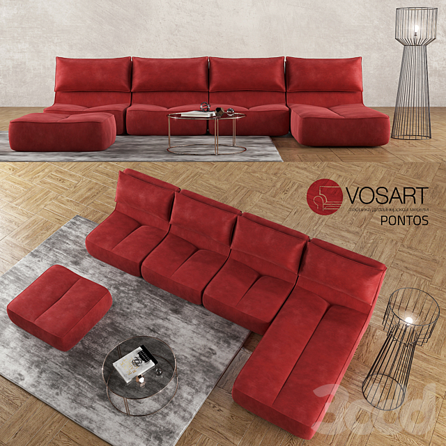 3d Modeli Divany Vosart Pontos
