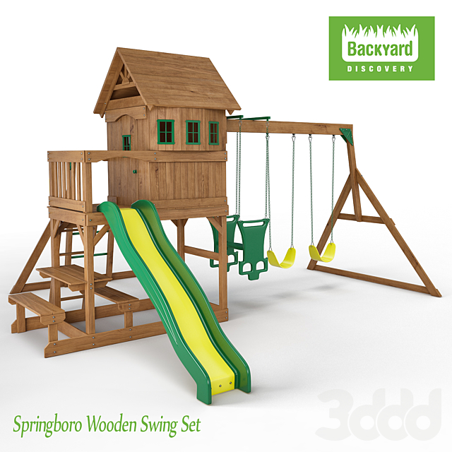 Backyard discovery springboro shop residential wood playset