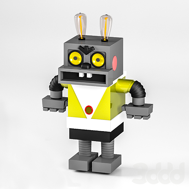 3d Modeli Igrushki Robot Zayac