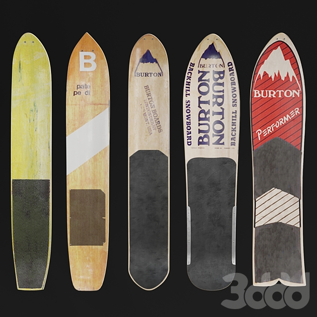 
                                                                                                            BURTON vintage snowboards Set-01
                                                    