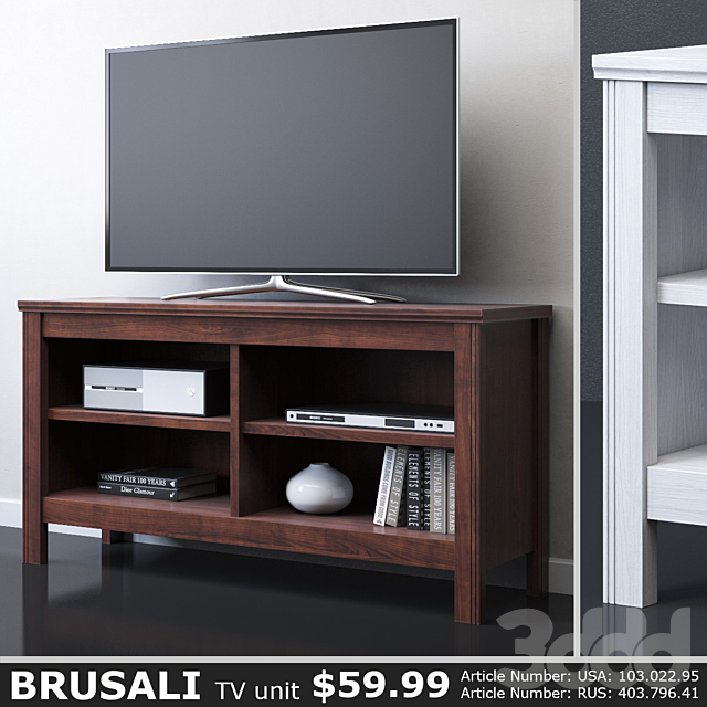 3d modeli tumby komody ikea brusali