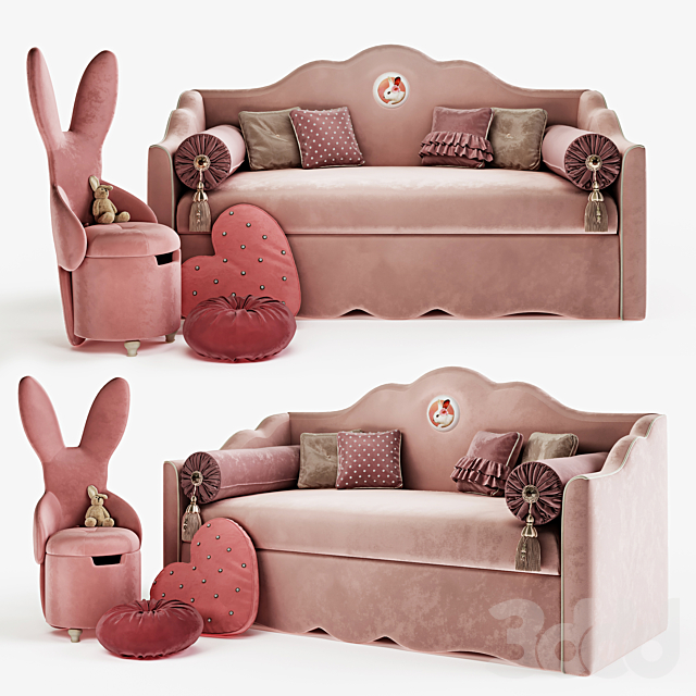 3d Modeli Krovati Design Manifesto Galla And Bunny