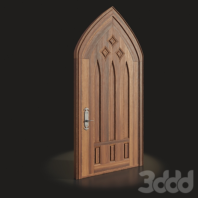 3d Modeli Dveri Goticheskaya Dver