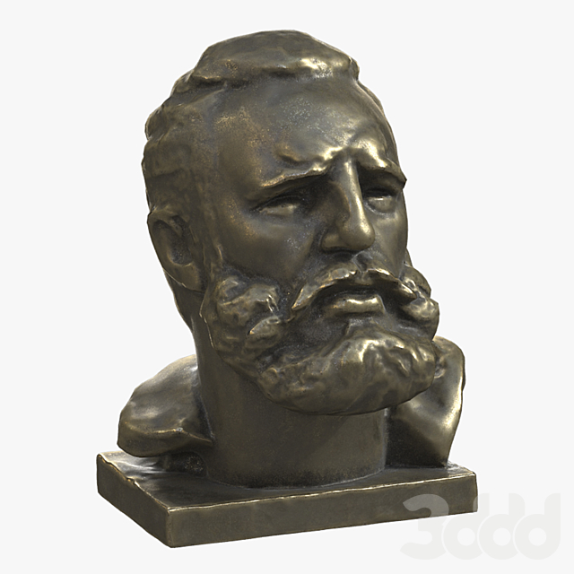 Фидель Кастро - Скульптуры - 3D Модель